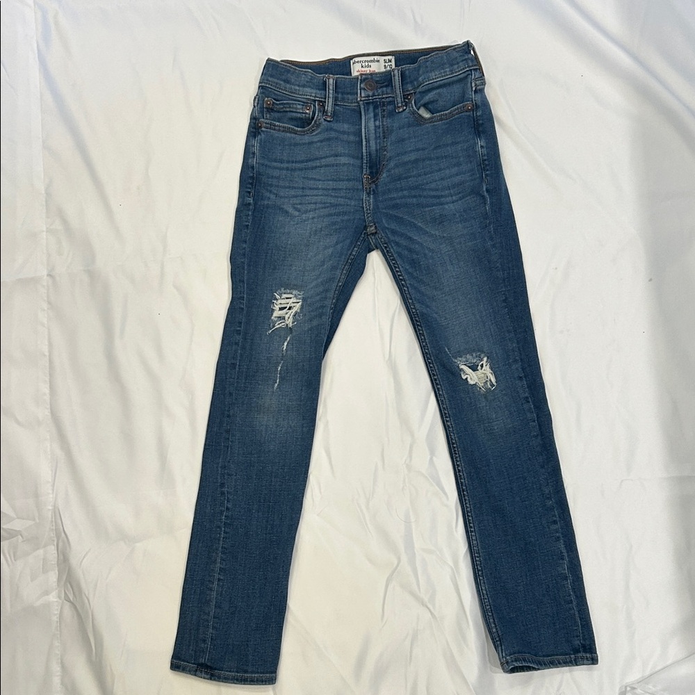 Abercrombie Kids Slim Fit Blue Jeans